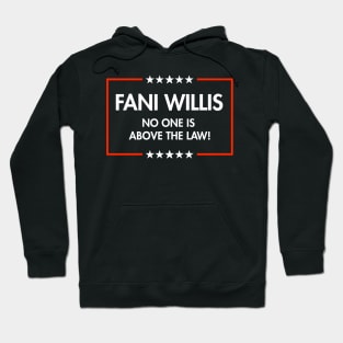 Fani Willis - No One is Above the Law (black) Hoodie